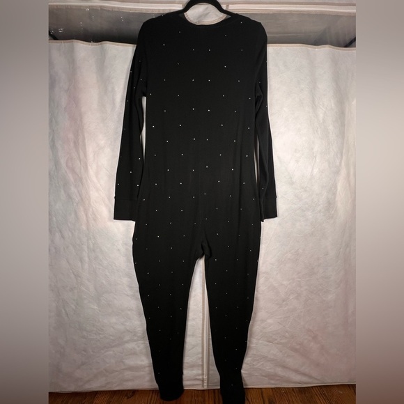 NWOT PINK VICTORIA’S SECRET THERMAL LONG BLING ONESIE SIZE LARGE - Picture 3 of 6